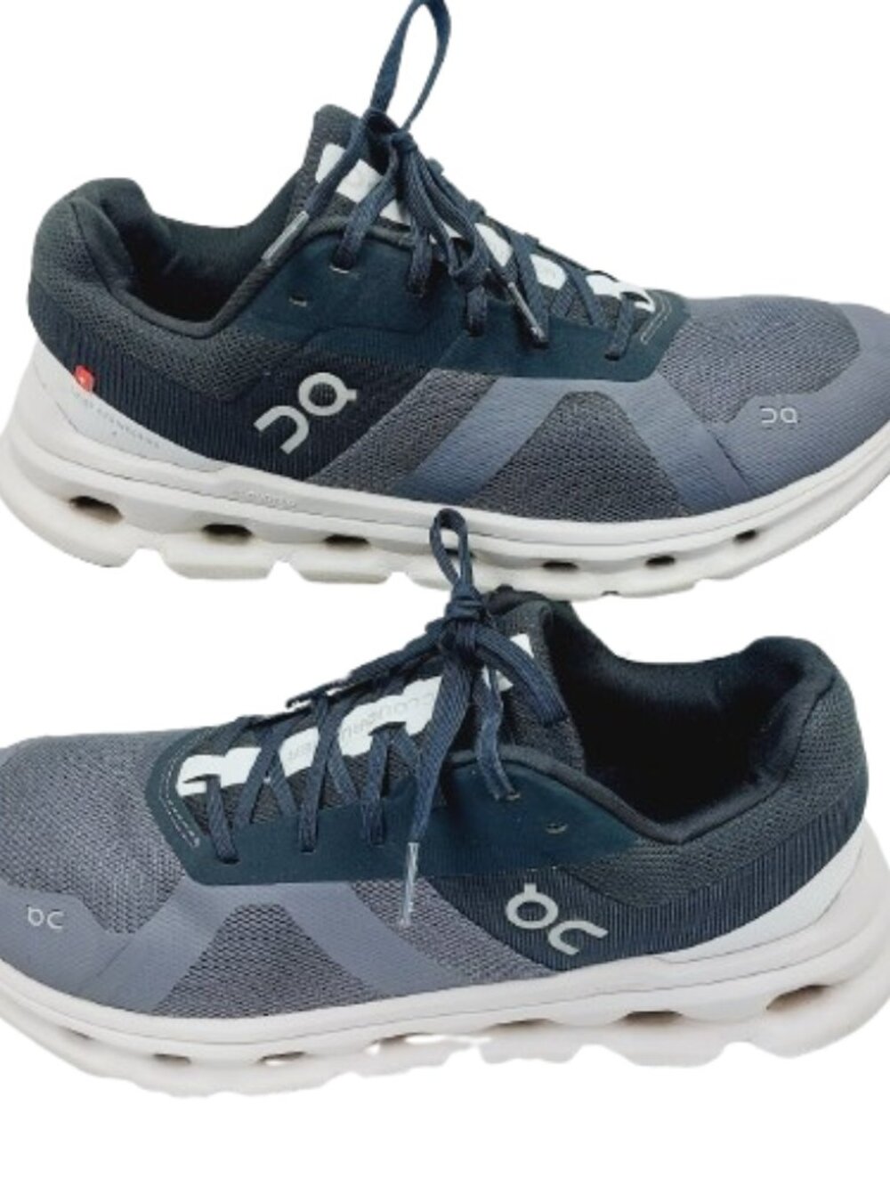 On Running Cloudrunner 2 Men's Eclipse Frost Black Grey Sneaker Shoes Size US 10